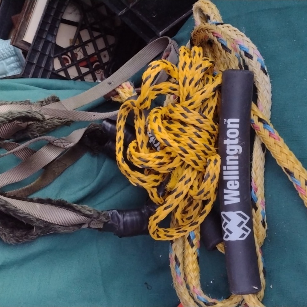 Heavy Load Bridal and Tow Rope for Waterski/Tubing/Kneeboarding